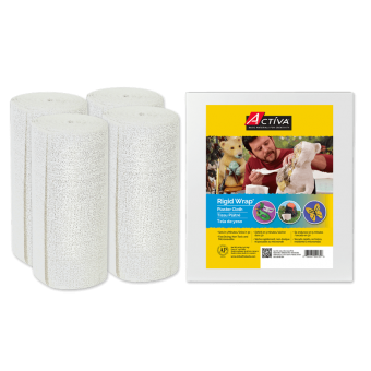Rigid Wrap Plaster Cloth (4x) 12-in x 50-ft (20 lb) Rolls